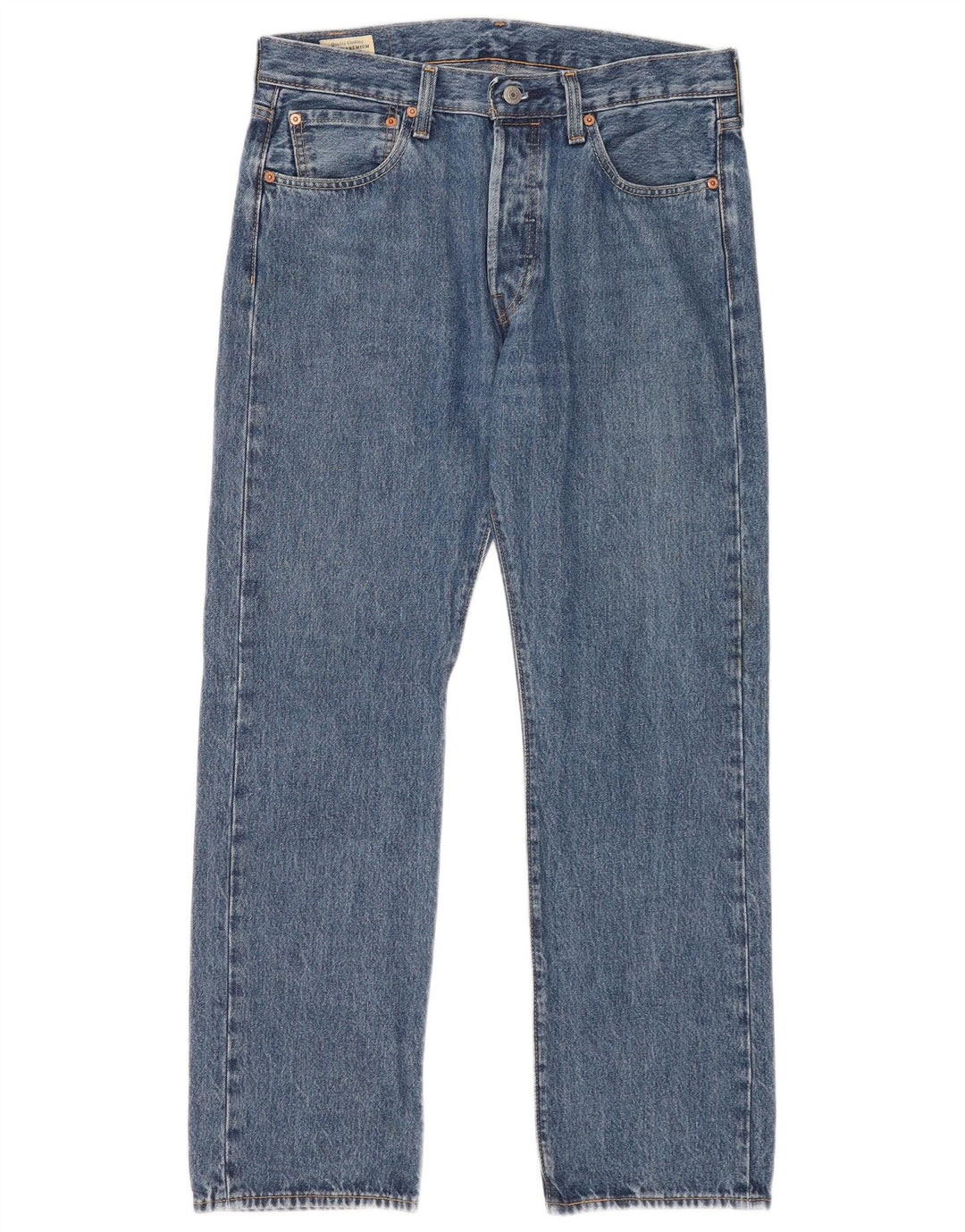 Męskie jeansy Levi's 501 Straight W32 L30 Niebieskie