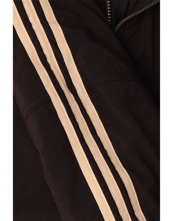 Męska kurtka wiatrówka Adidas Graphic UK 40/42 Średni czarny blok kolorów