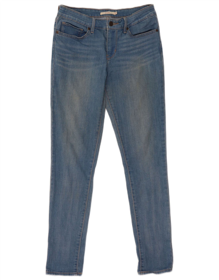 Damskie jeansy Levi's 711 Skinny W27 L30 Niebieskie