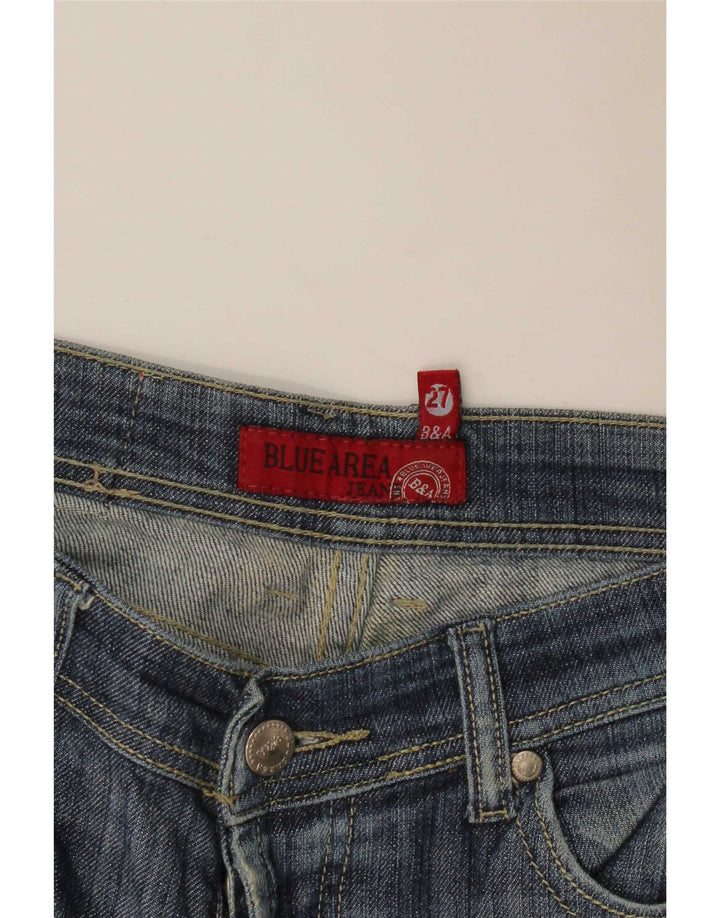 Vintage damskie dżinsy Bootcut W27 L31 niebieskie