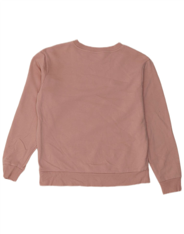 Marks & Spencer Damski sweter oversize UK 10, mały, różowy