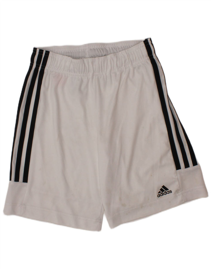 Chłopięce spodenki sportowe Adidas Aeroready 9-10 lat Biały poliester