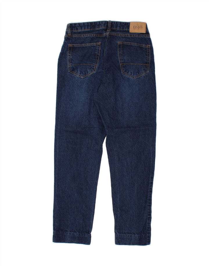 IZOD Mens Slim Jeans W32 L30  Navy Blue Cotton Vintage Izod and Second-Hand Izod from Messina Hembry 