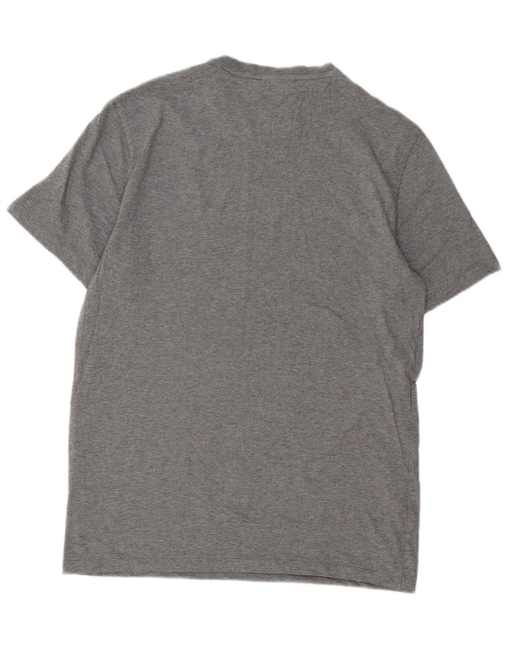 T-shirt męski Calvin Klein, mały, szary, bawełniany