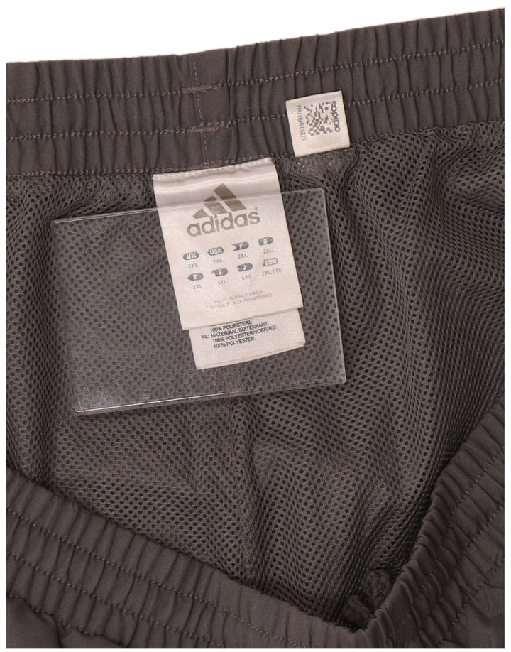 Męskie spodenki sportowe ADIDAS 2XL Szary poliester