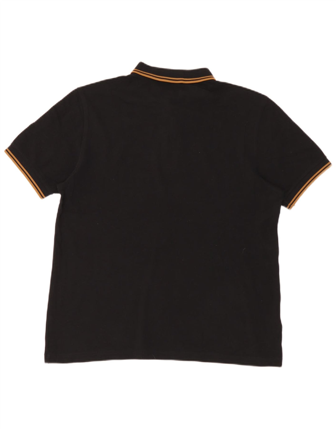 Męska koszulka polo Fred Perry, duża, czarna, bawełniana