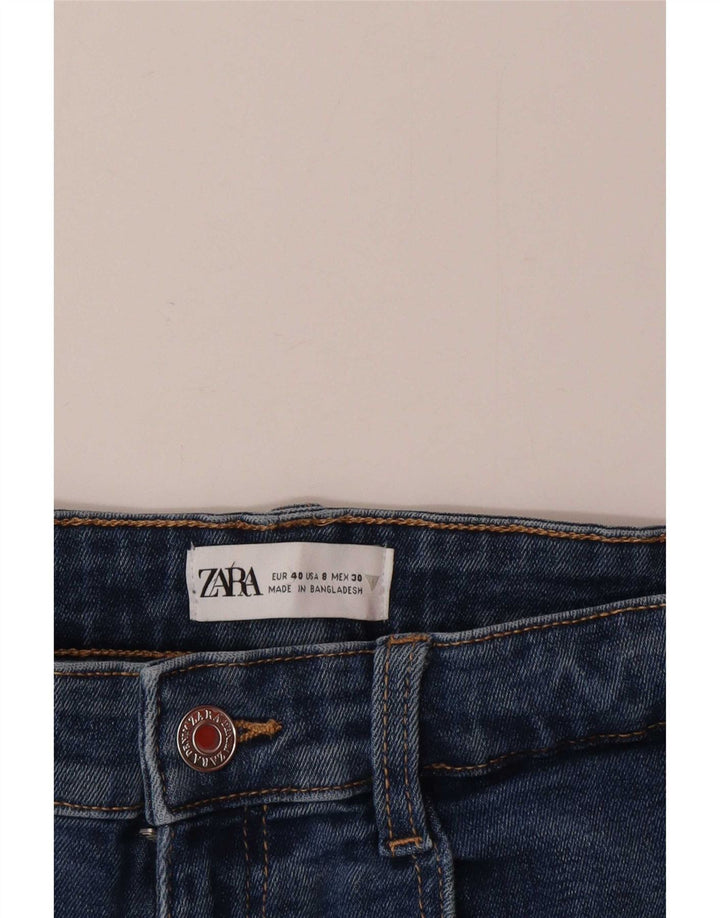 Damskie jeansy skinny Zara EU 40 Medium W30 L27 Niebieskie