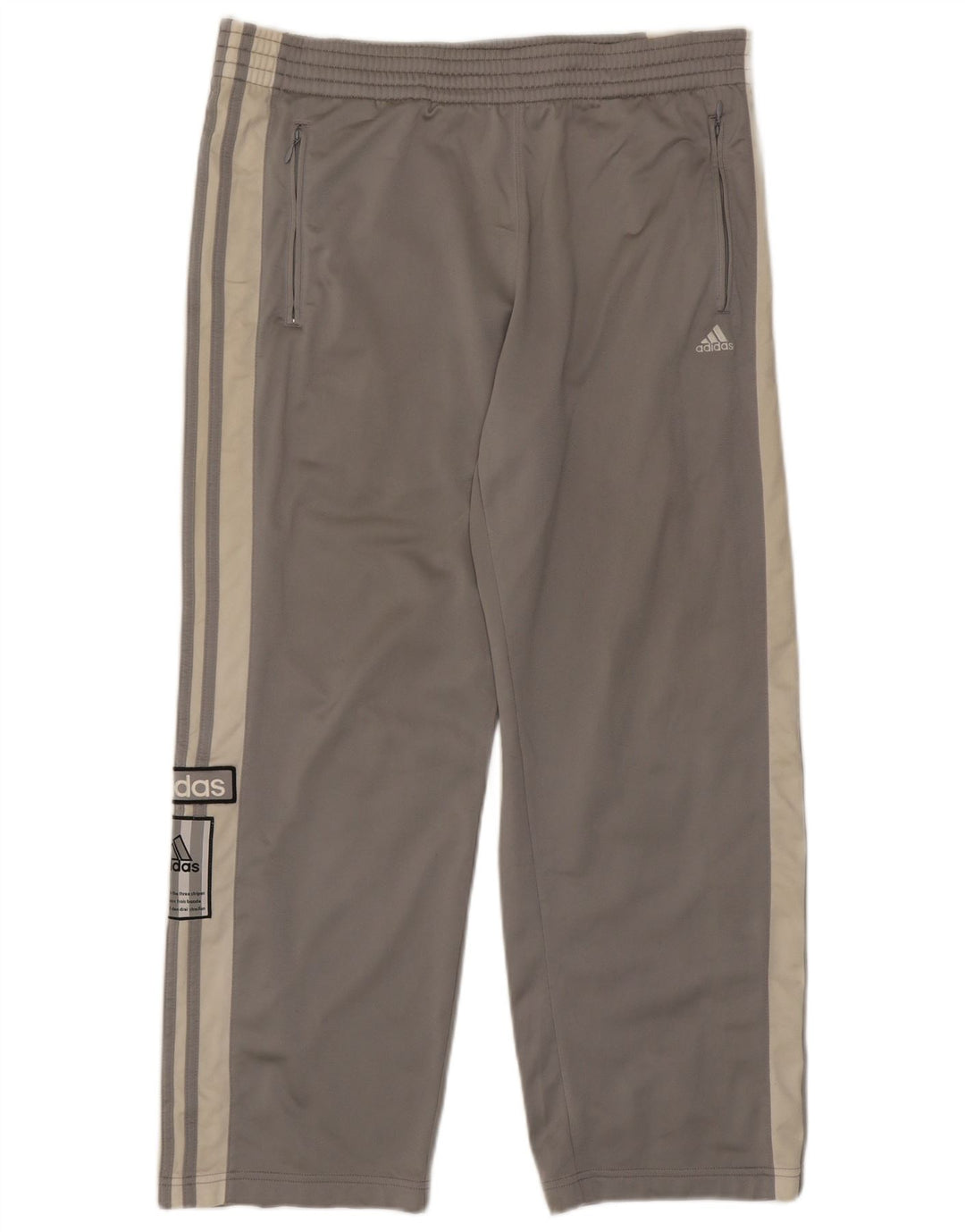 Męskie spodnie dresowe Adidas Graphic XS Szary poliester