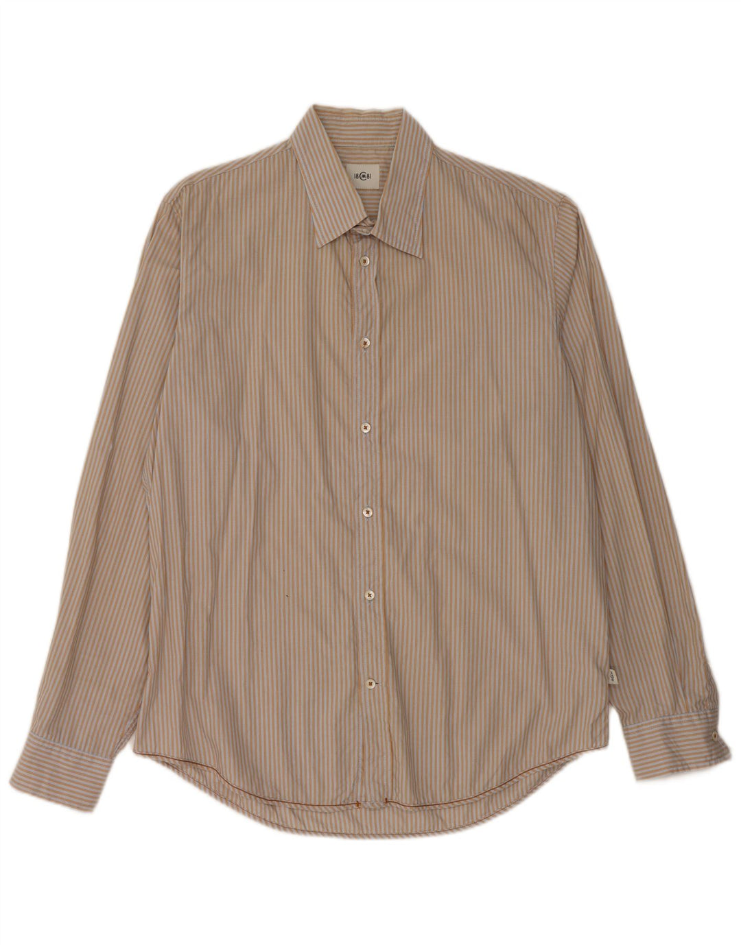 Koszula męska Cerruti 1881 w duże beżowe paski