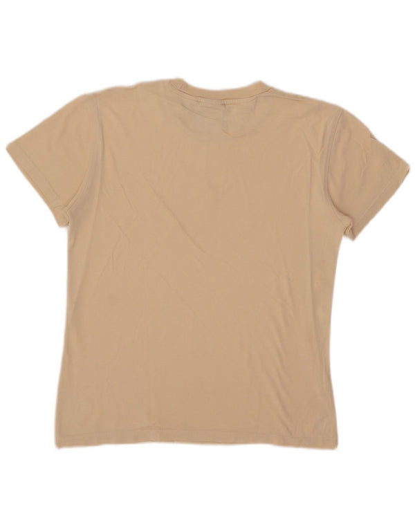 Damska koszulka graficzna Adidas Top UK 10 Small Beige