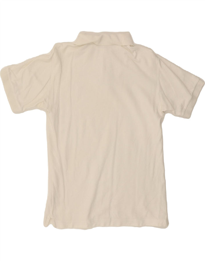 FILA Womens Polo Shirt IT 42 Medium White Vintage Fila and Second-Hand Fila from Messina Hembry 