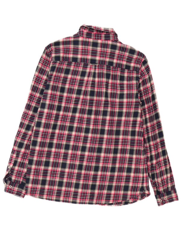 Crew Clothing Damska koszula flanelowa UK 18 XL granatowa w kratkę