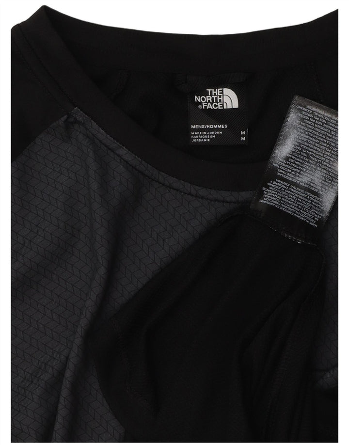 T-shirt męski The North Face, poliester w kolorze średniej czarnej kolorystyki