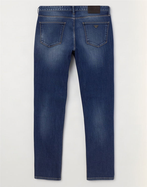 Jeansy męskie Emporio Armani W32 L33 Niebieskie bawełniane