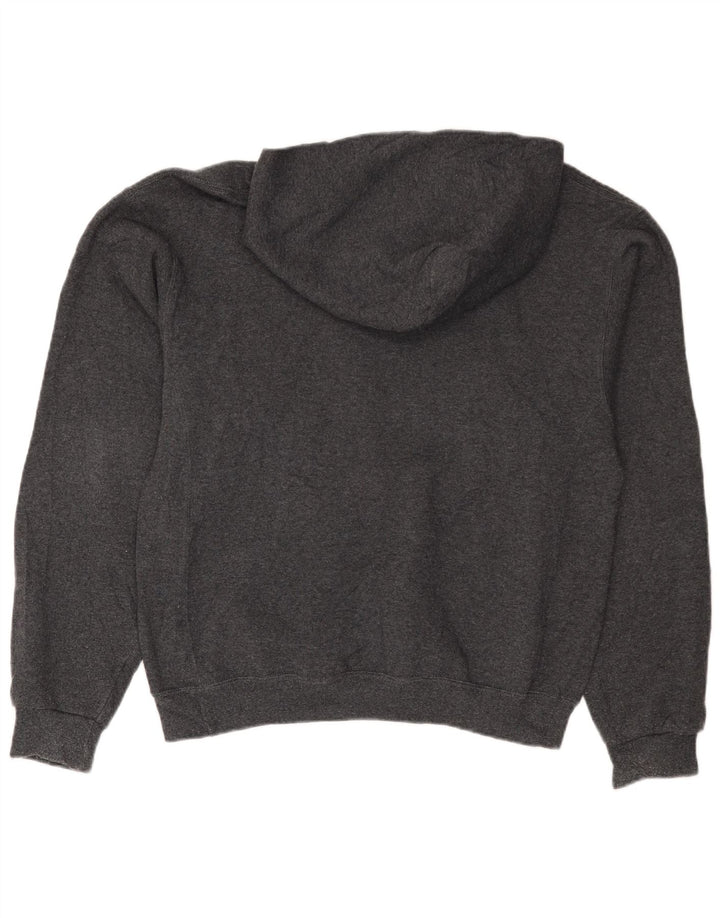 Męski sweter z kapturem i grafiką RUSSELL ATHLETIC Indiana Wesleyan, średnioszary