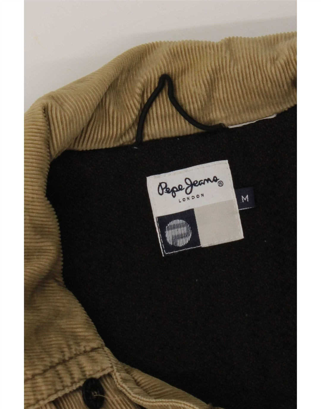 Męska kurtka sztruksowa PEPE Jeans UK 38 średni beż