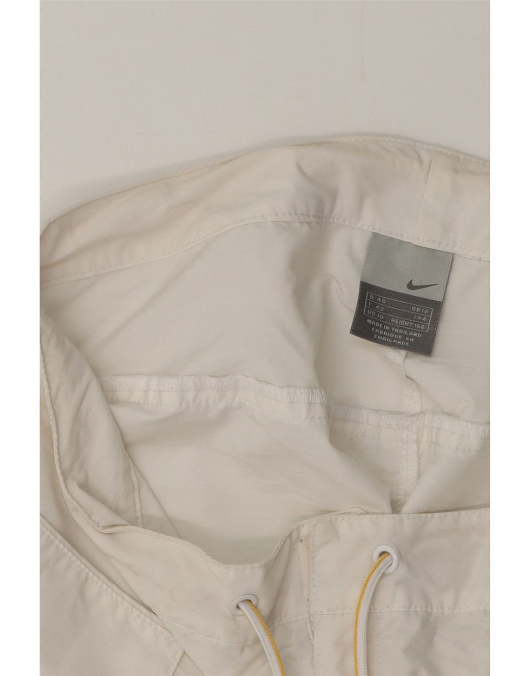 Damskie szorty NIKE UK 12 Medium W32 Białe