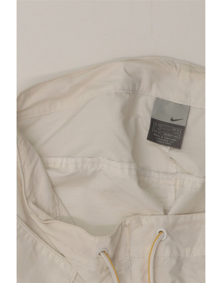 Damskie szorty NIKE UK 12 Medium W32 Białe