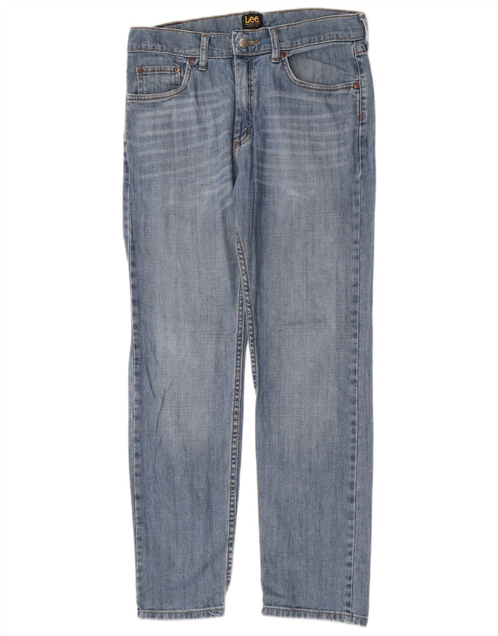 Męskie jeansy Lee Slim W31 L30 Niebieskie bawełniane