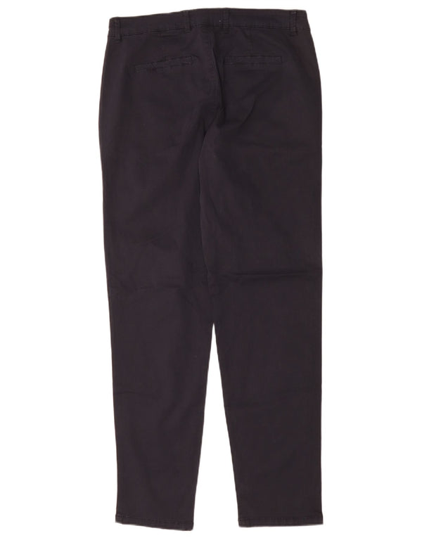 Damskie spodnie chino Naf Naf EU 38 Medium W30 L28 Granatowa bawełna