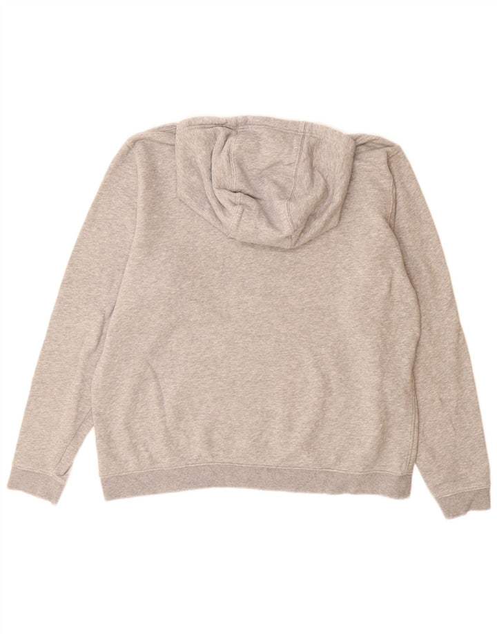 Męski sweter z kapturem NIKE Moeller Graphic, duży, szary, bawełniany