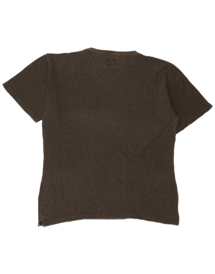T-shirt męski Wrangler, duży, bawełniany khaki