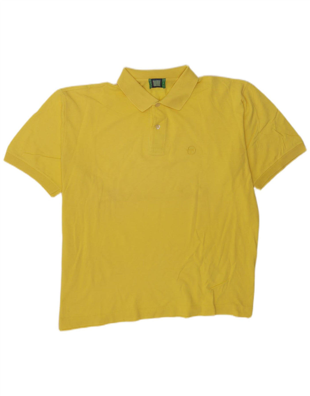 Męska koszulka polo Sergio Tacchini, 2XL, żółta, bawełniana