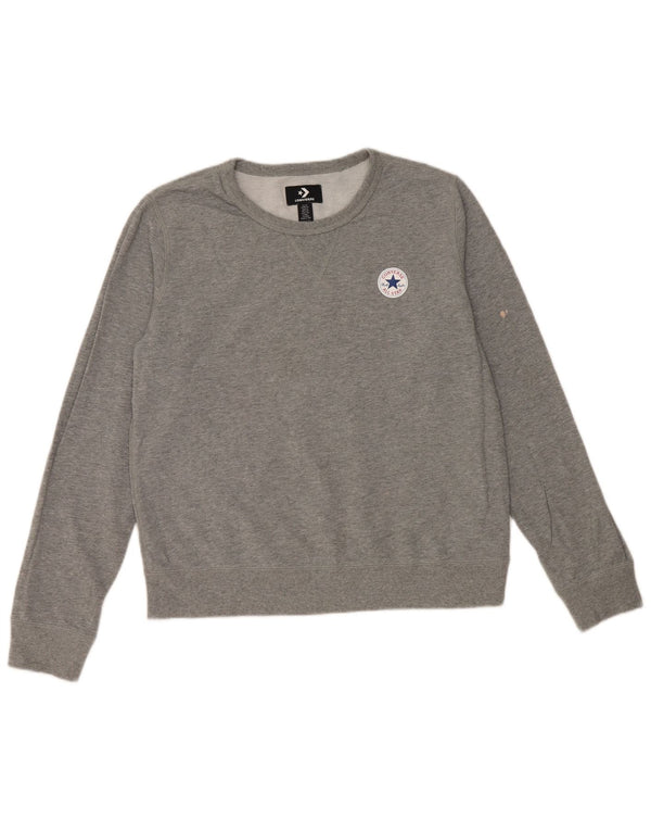 Bluza damska CONVERSE UK 18 XL, szara bawełna