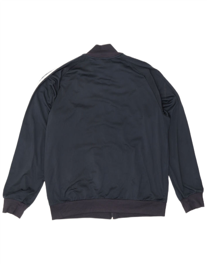 Adidas Męska bluza dresowa Clima 365, duża granatowa, poliestrowa