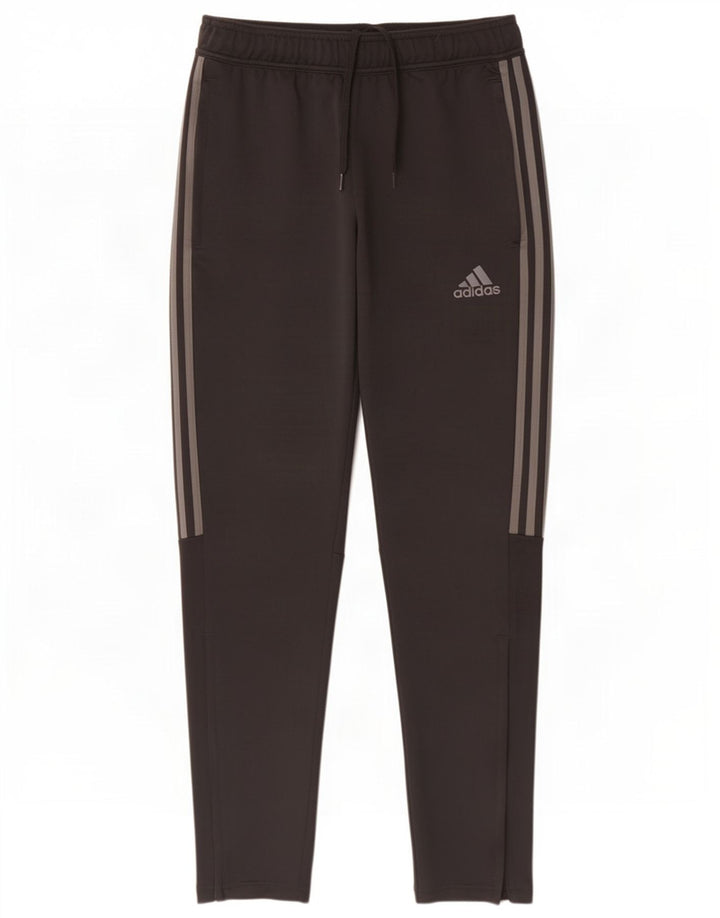 Męskie spodnie dresowe Adidas Aeroready, średni czarny poliester