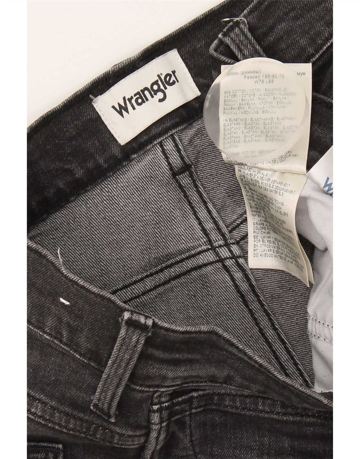 Wrangler Męskie Bryson Slim Jeans W30 L34 Szara bawełna