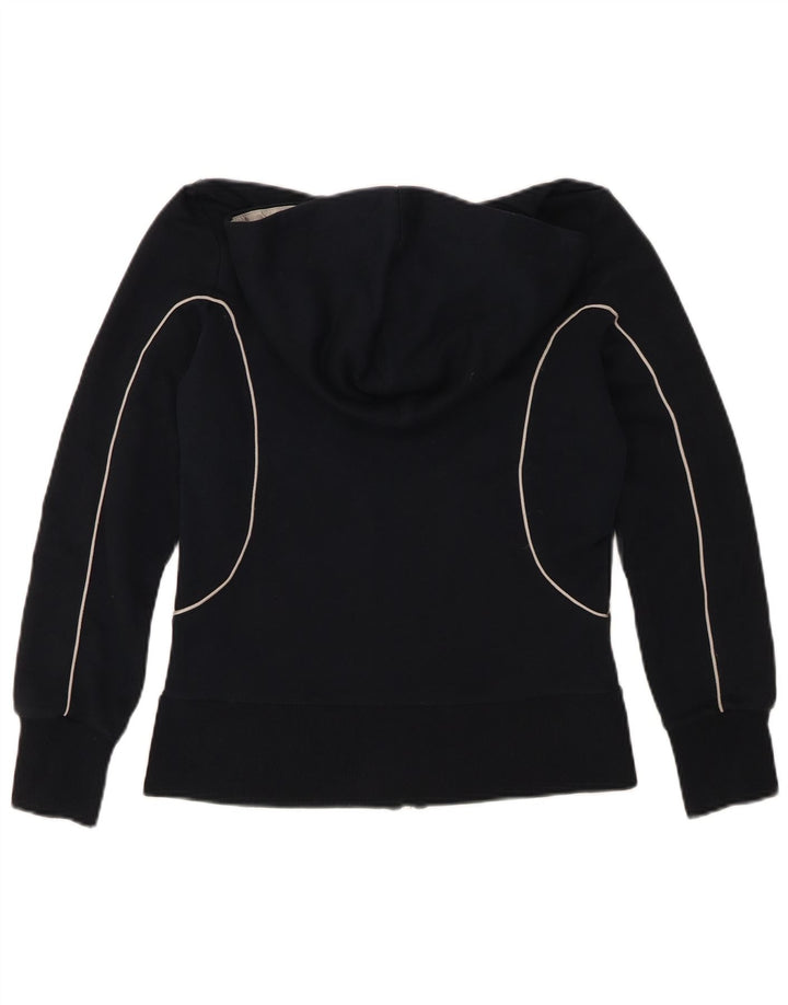 Damski sweter Puma z kapturem i zamkiem UK 10, mały, granatowy