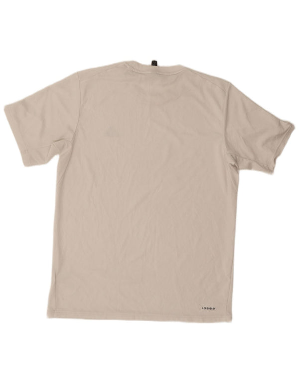 Męska koszulka Adidas Aeroready Top Medium White Polyester