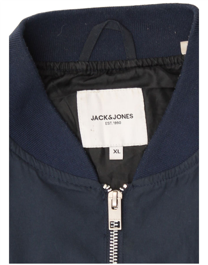 Męska kurtka bomber Jack & Jones UK 42 XL granatowa