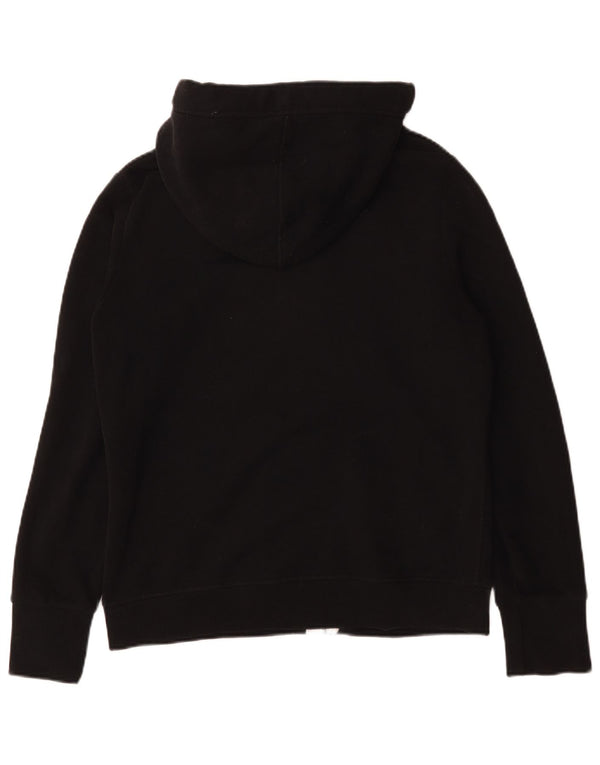 Damski sweter z kapturem i zamkiem błyskawicznym Superdry UK 18 XL, czarny, bawełniany