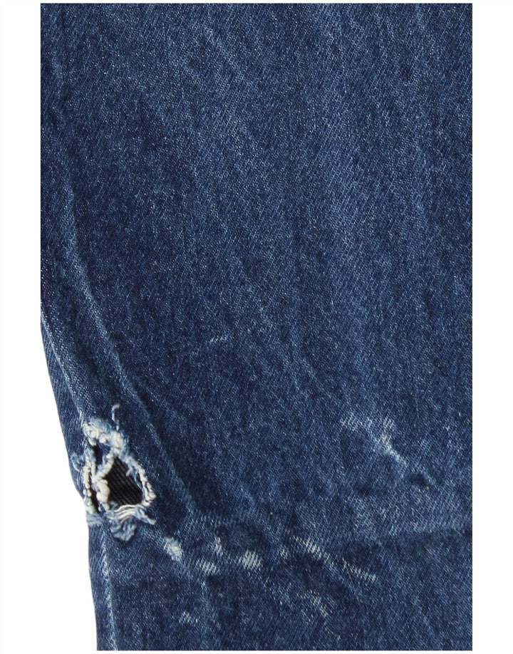 Damskie jeansy Lee Tapered W26 L31 Niebieskie
