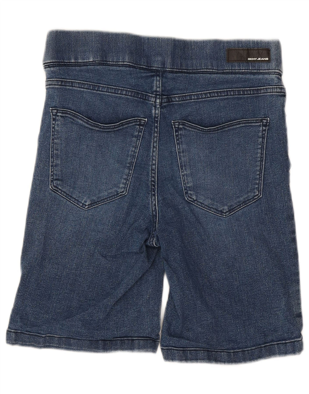 Damskie spodenki jeansowe DKNY małe W27 niebieska bawełna