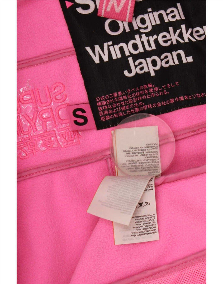 Damska wiatrówka Superdry Windtrekker Graphic UK 10 Small Grey