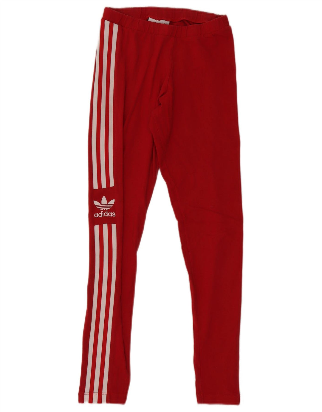 Damskie legginsy Adidas Graphic UK 8 Small Red Cotton