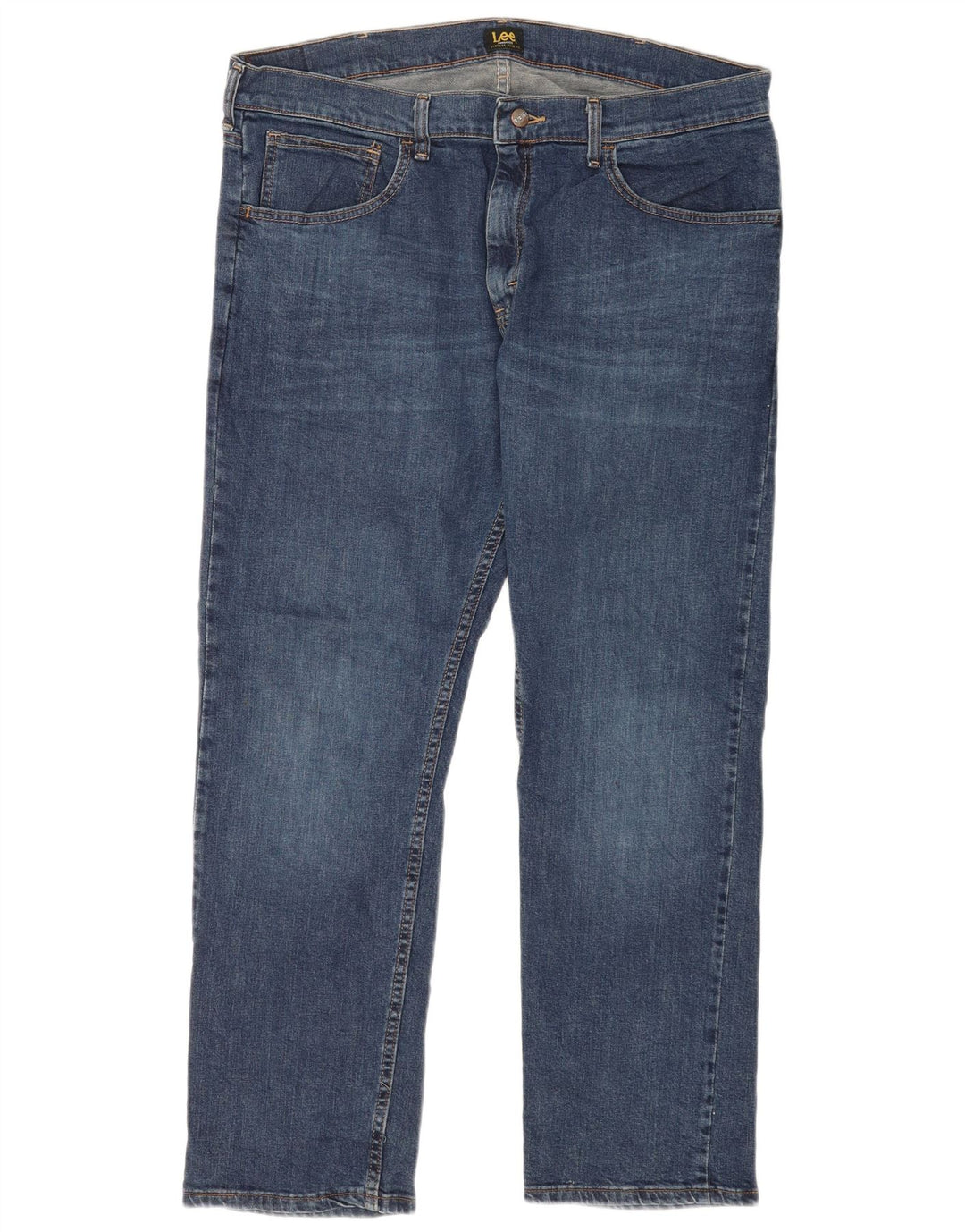 Męskie jeansy Lee Slim W38 L30 Niebieskie bawełniane