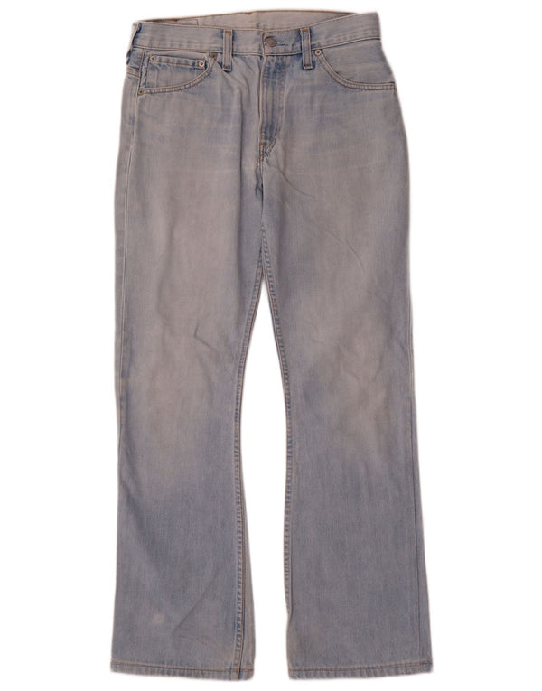 Męskie jeansy Levi's 516 Straight W31 L31 Niebieskie bawełniane