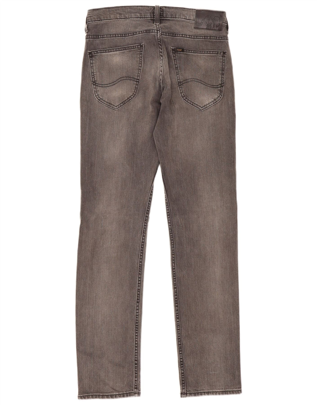 Damskie jeansy Lee Powell Slim W30 L32 Szara bawełna