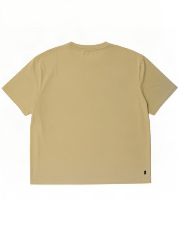 T-shirt męski Timberland Box Fit, duży, bawełniany khaki