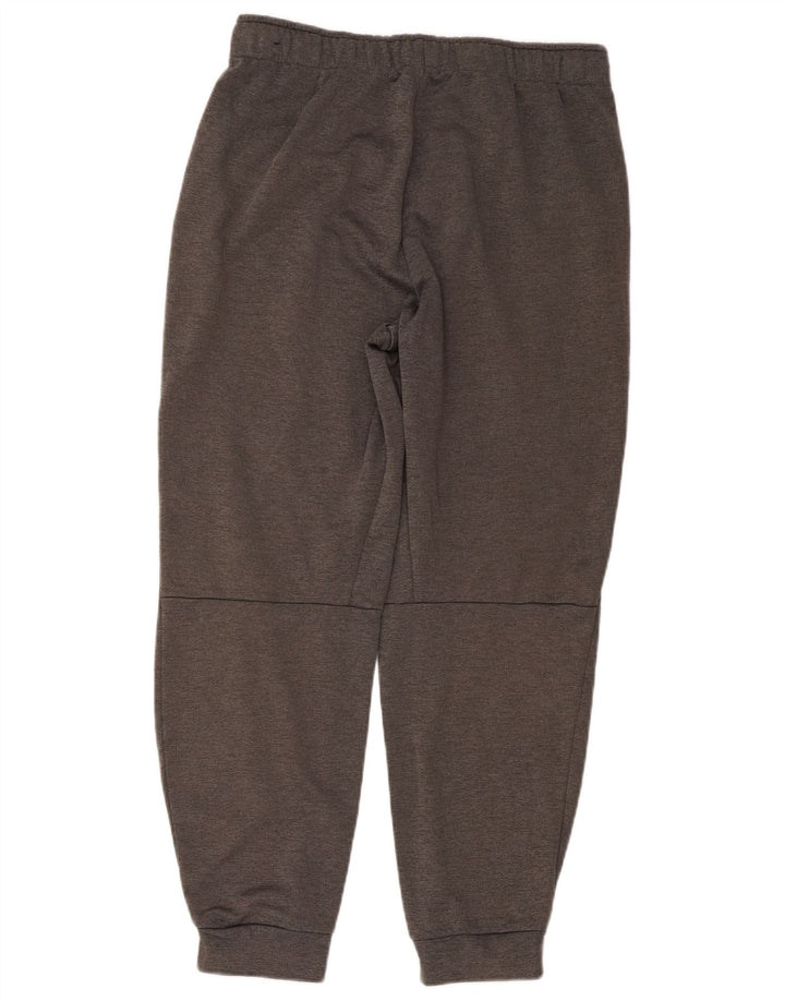 Męskie spodnie dresowe Nike Dri Fit Standard, duże, szare, poliestrowe