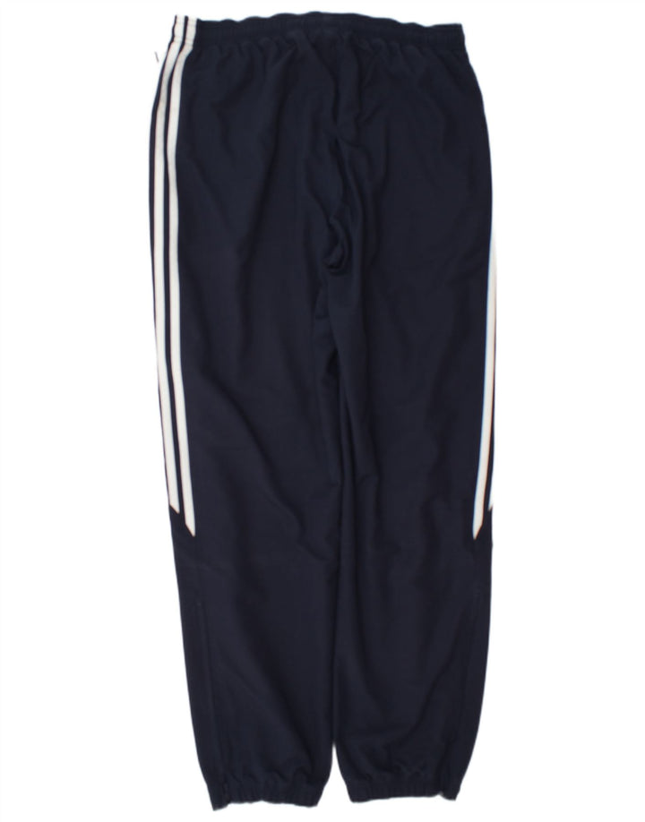 Adidas Męskie spodnie dresowe Joggery Średni granatowy poliester
