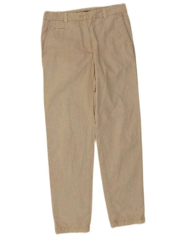 Spodnie damskie Marks & Spencer Straight Chino UK 8 Small W30 L28 Beżowe