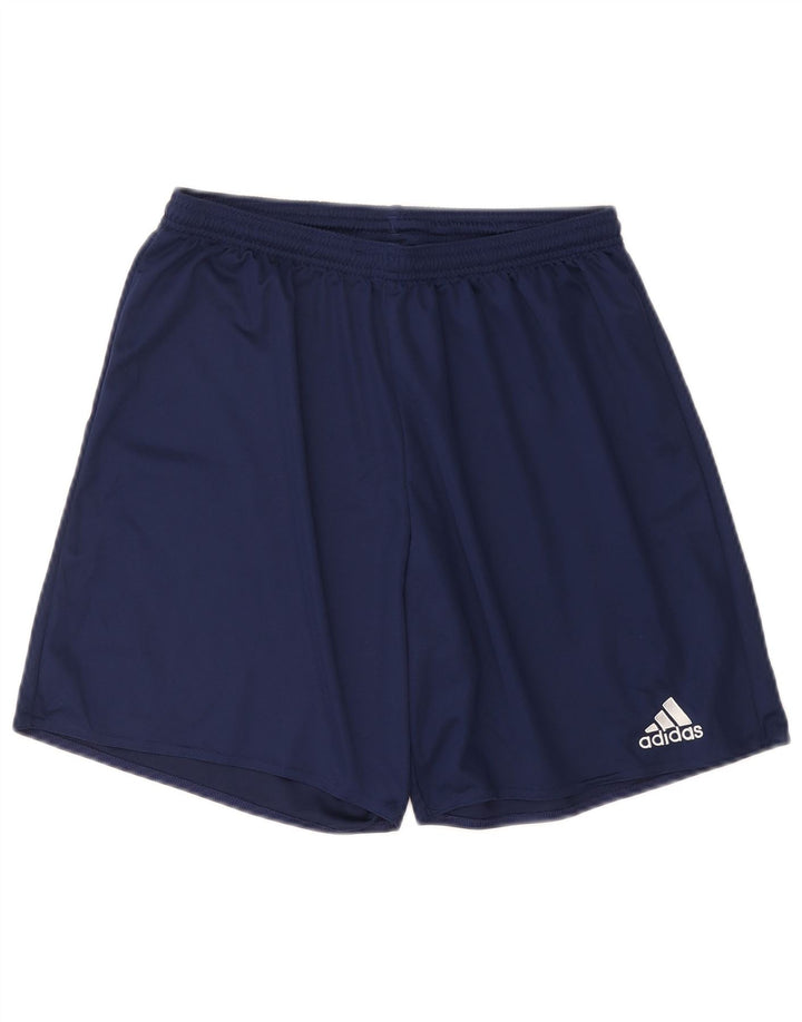 Męskie spodenki sportowe Adidas Aeroready, duże, granatowe, z poliestru