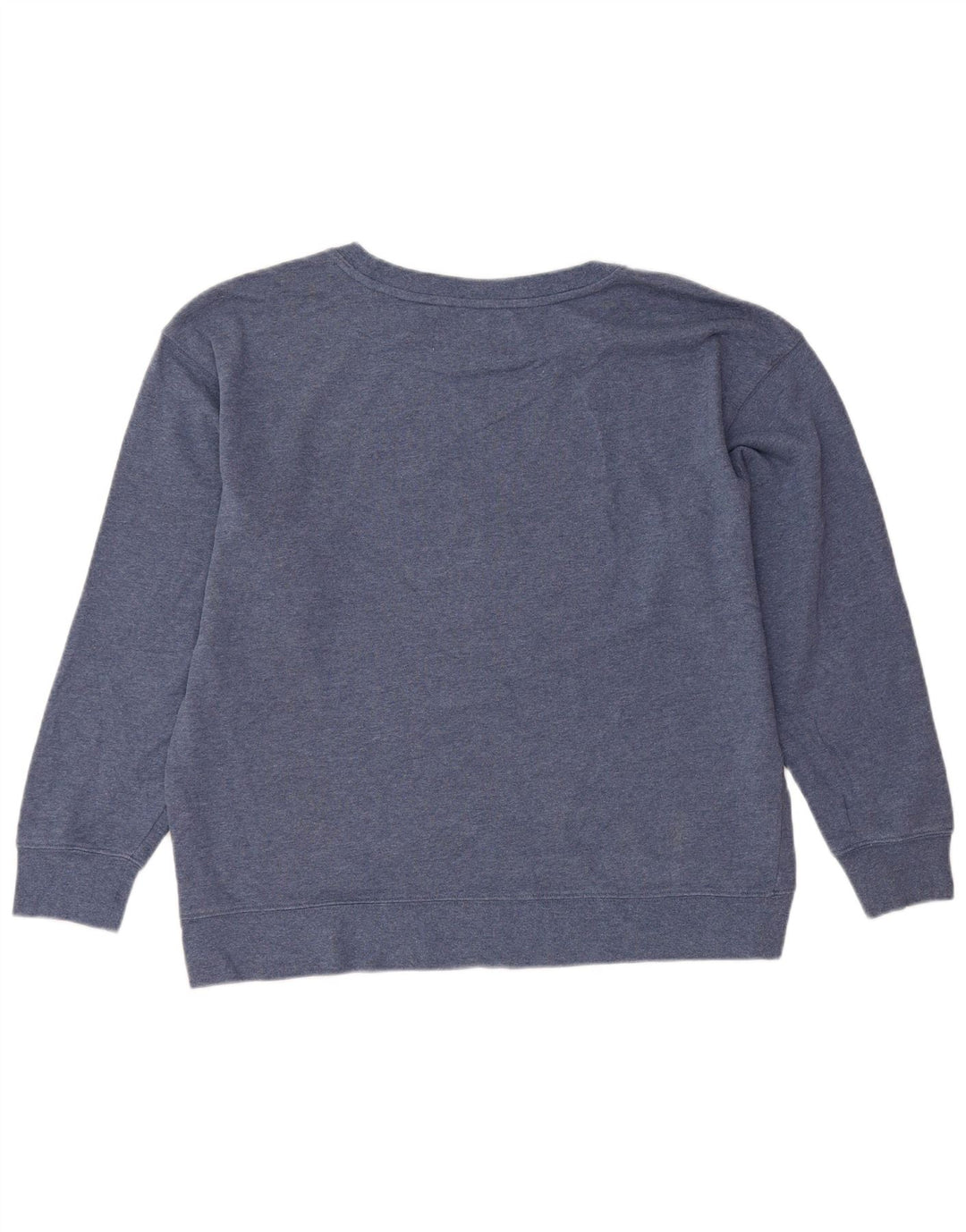 Damski sweter z grafiką CALVIN KLEIN JEANS UK 16, duży niebieski