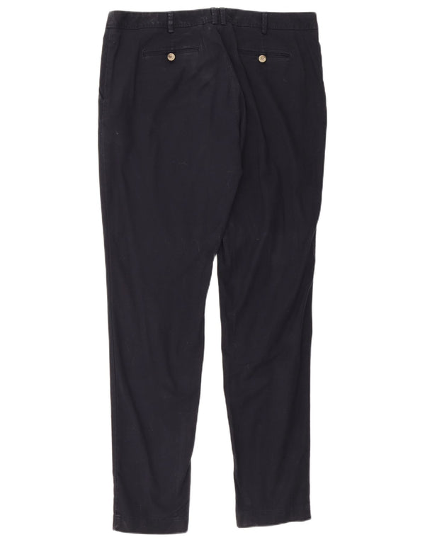 Spodnie damskie Hobbs Skinny Chino UK 12 Medium W34 L31 Granatowa bawełna
