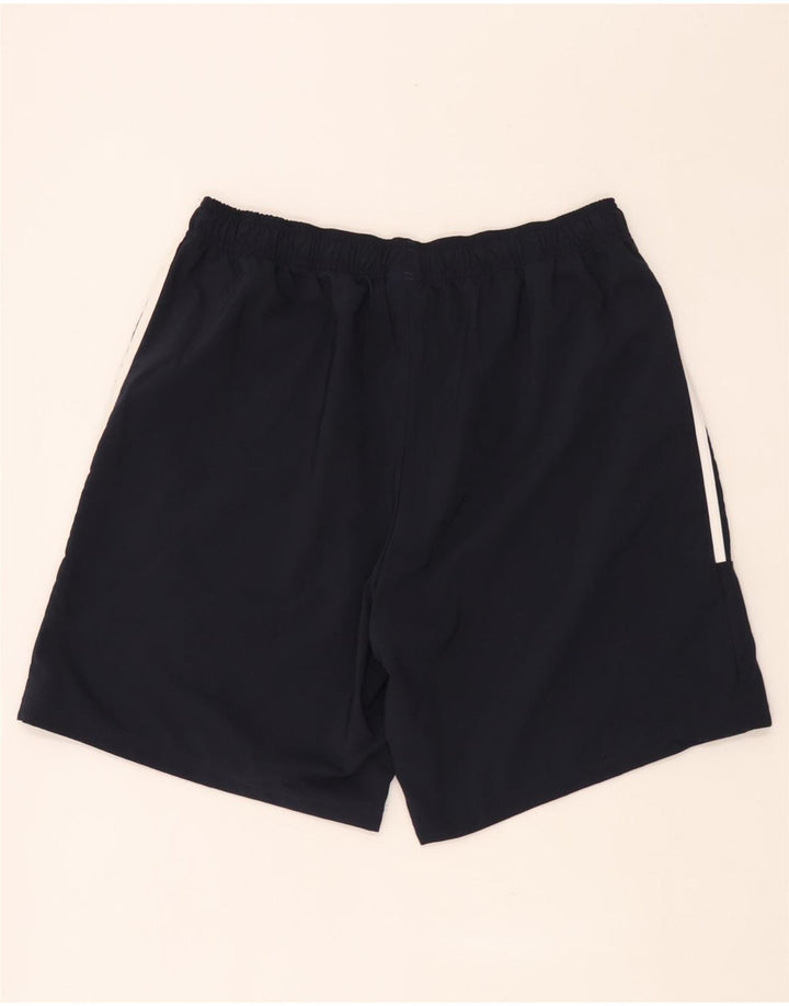 Męskie spodenki sportowe Adidas XL granatowe, poliestrowe